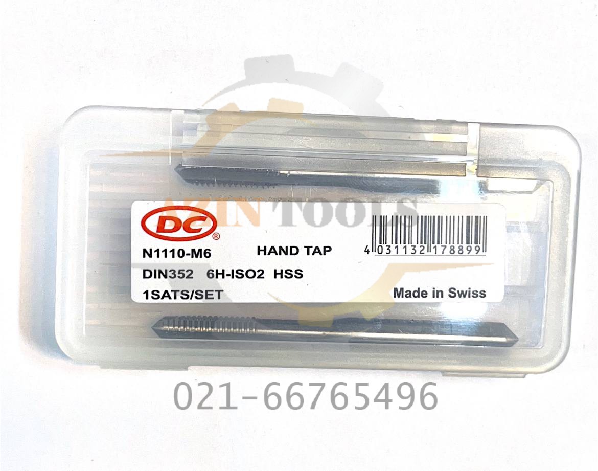 قلاویز دستی M6 6H ISO2 HSS -DC